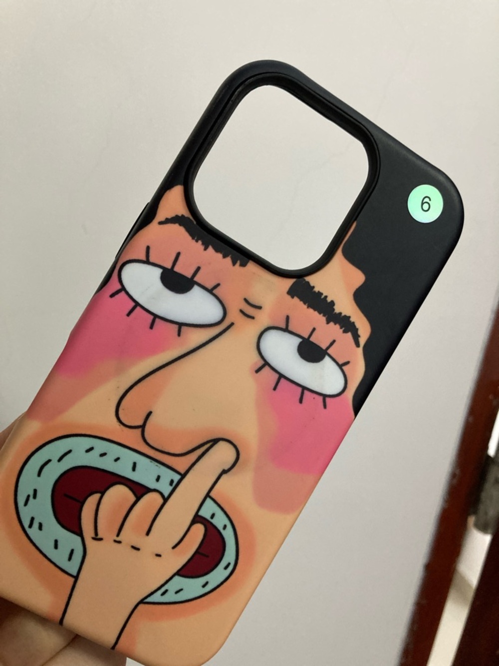 Graphic Pink Cartoon  Case - Unbranded